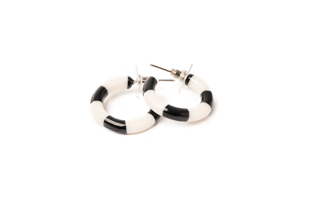 Skeleton Hoop Earrings