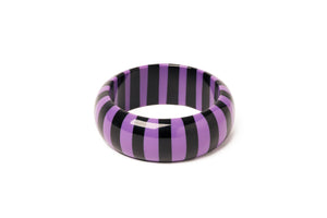 Wide Elixir black and purple Bangle