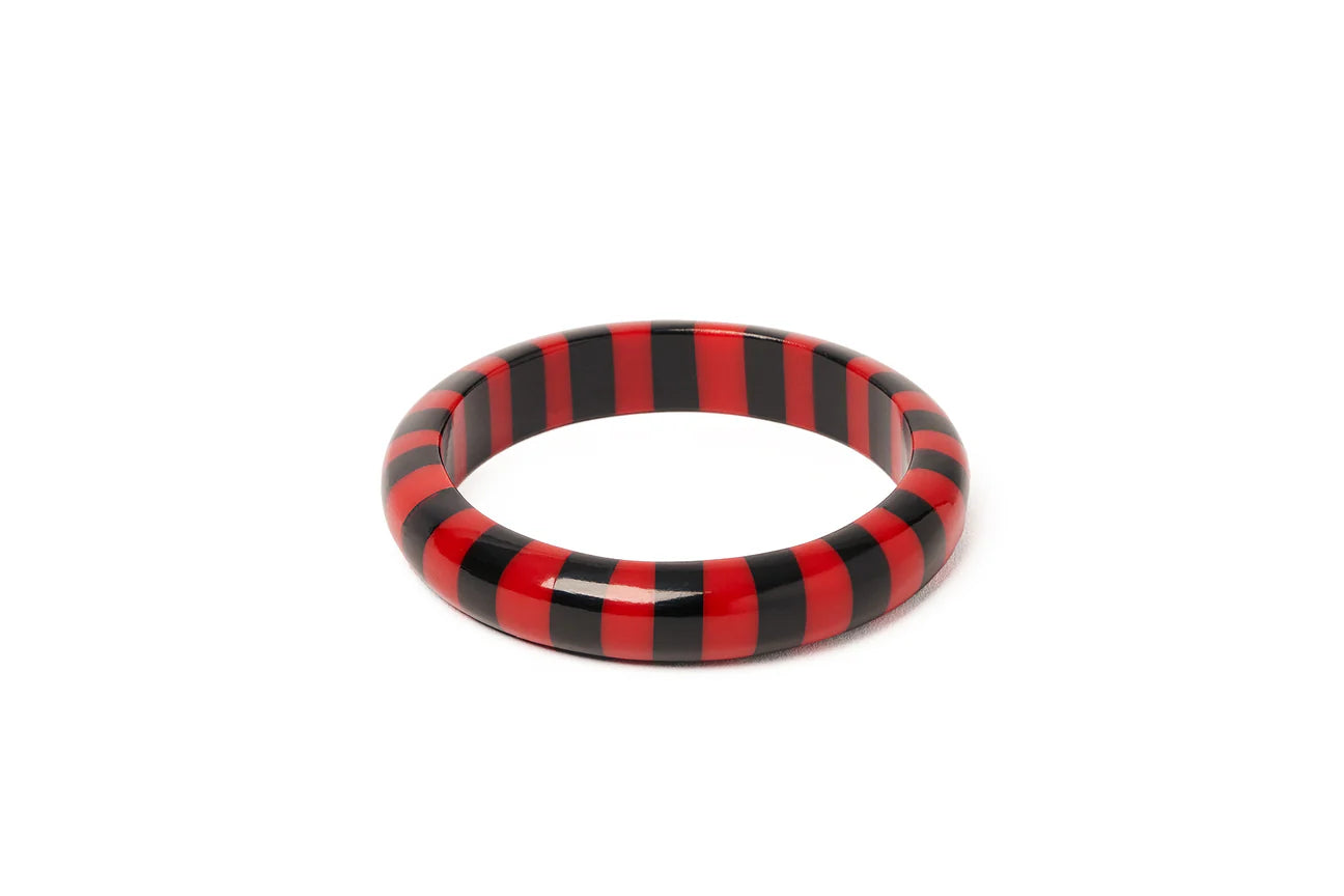 Midi Crimson red and black Bangle