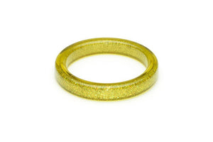 Chartreuse Glitter Bangle